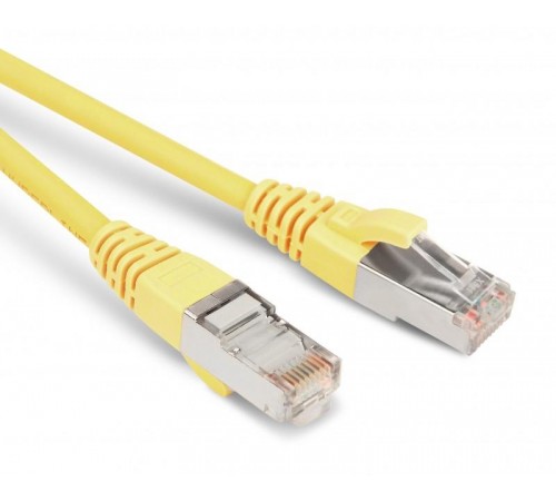 PC-LPM-SFTP-RJ45-RJ45-C5e-0.5M-LSZH-YL Патч-корд SF/UTP, экранир., Cat.5e (100% Fluke Component Tested), LSZH, 0.5 м, желтый  264317  Hyperline