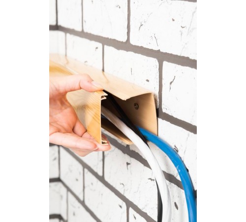 Канал кабельный под светлое дерево (60х40) (40м.) EKF PROxima  kk-60-40w  EKF