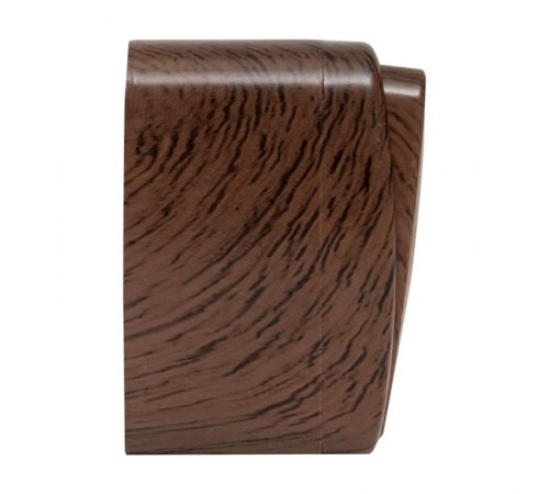 Выключатель 1-клавишный ОП Минск 10А тёмное дерево EKF  EGV10-021-40  EKF