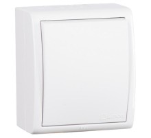 Simon 15 Aqua Белый Выключатель 1-кл, IP54, 10А 250В, винт. зажим  1594101-030  Simon