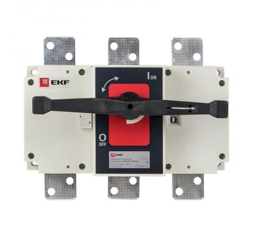 Рубильник-выключатель 1000A 3P c рукояткой управления для прямой установки PowerSwitch  psds-1000-3  EKF