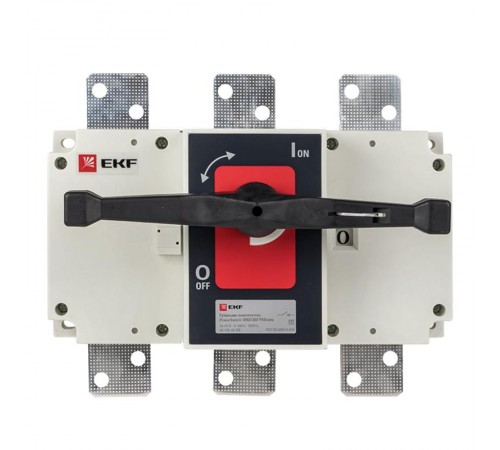 Рубильник-выключатель 1000A 3P c рукояткой управления для прямой установки PowerSwitch  psds-1000-3  EKF