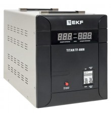 Стабилизатор напряжения электронный напольного исполнения TITAN -TF-8000  stab-TF-8000 EKF