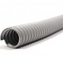 Металлорукав в ПВХ изоляции МРПИ НГ 18 серый  zeta41923  ГОФРОМАТИК
