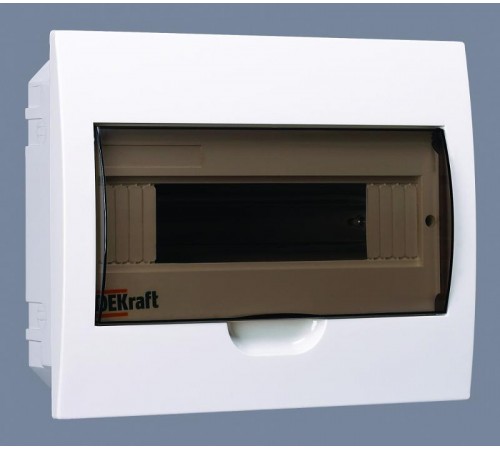Корпус пластиковый встраиваемый 12 модулей, IP41, ЩРВ-П-12  31004DEK  DEKraft