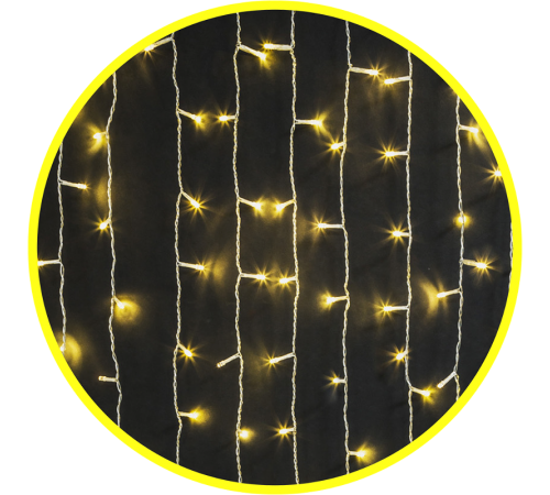 Гирлянда NGF 93 711 NGF-C02-05 (занавес водопад WW 396 2.1*1.4м IP20 TR)  93711  Navigator