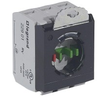 Osmoz Комплектующий блок для кнопок для компл. без подсветки под винт 2Н.О.+Н.З. + 3-постовой монт. адаптер  022977  Legrand