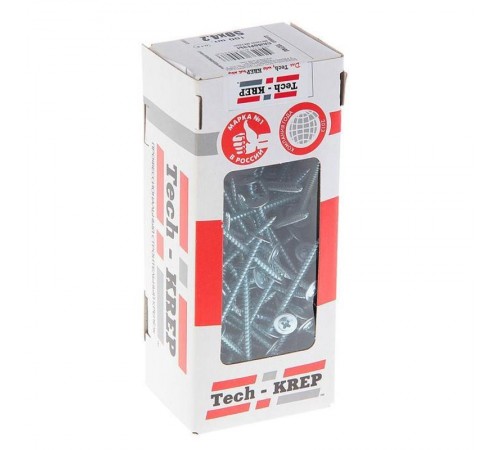 Саморез ШСММ 4,2х50 (100 шт) - коробка с окном ( 0,379 кг)  102144  Tech-KREP