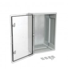 Корпус пластиковый с монтажной панелью ЩМП IP65 прозрачная дверь 700х500х250  PR08.26496  Промрукав