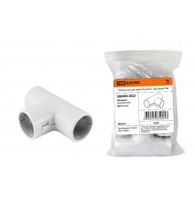 Тройник соед. для трубы 20 мм (5шт) - цвет белый  SQ0405-2022  TDM