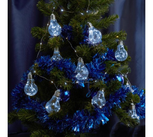 Светодиодная гирлянда CL580 фигурная 3м +0.5м 5000K с питанием от батареек  32369  Feron