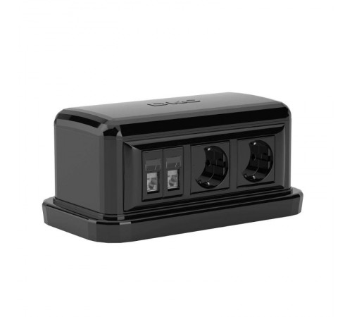 Напольная башенка BUS. 12 модулей. черная. RAL7016  09090  DKC