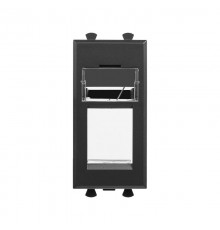 Адаптер для Keystone, "Avanti", "Черный матовый", 1 модуль  4412201  DKC