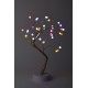 Декоративный светильник Дерево с самоцветами h 45 см, ЕGNID - 36M , мультиколор, 36  диодов, 3*АА, IP20  Б0051948  ЭРА