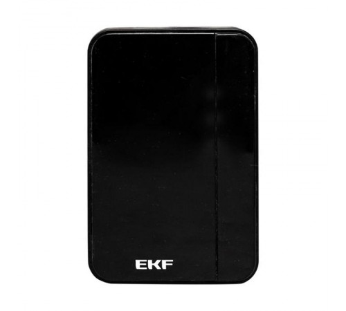 Звонок беспр. в розетку Classic (230В, черный, 51 мелод. с индик. 4 ур.) EKF  DBS-002B  EKF