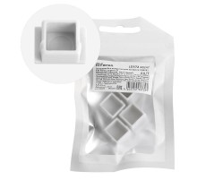 Заглушка без отверстия для профиля CAB261, LD372 (комплект 4шт) FERON  48247  FERON