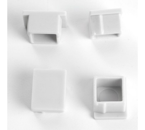 Заглушка без отверстия для профиля CAB261, LD372 (комплект 4шт) FERON  48247  FERON