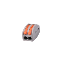 Клемма монтажная  рычажного соединения PTC-2P 222-412 BL/10 450V 32A 0,08-2,5(4.0)mm2 / 10шт. /  5050709 Jazzway