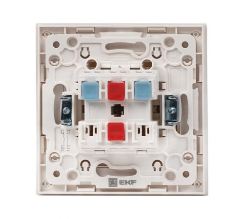 Стокгольм Выключатель 2-кл. 10А белый PROxima  EXV10-023-10  EKF