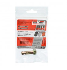 Анкерный болт с гайкой 10х40 (1 шт) - пакет ( 0,028 кг)  103918  Tech-KREP