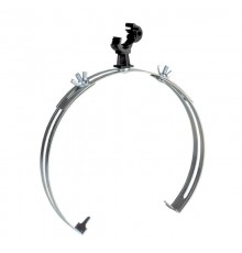 Держатель коньковый регулируемый большой с пластиковым фиксатором 230-350мм Ni EKF PROxima   lp-42310-ni   EKF