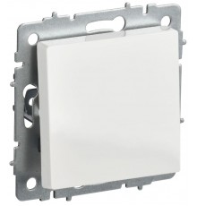 BRITE Выключатель 1-клавишный 10А ВС10-1-0-БрБ белый  BR-V10-0-10-K01-PRO  IEK
