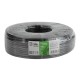 ЭРА Кабель коаксиальный RG-6U, 75 Ом, CCS/(оплётка Al 64%), PE, цвет чёрный, бухта 100 м, SIMPLE  Б0044601  ЭРА