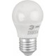 Лампа cветодиодная ECO LED P45-8W-827-E27 (диод, шар, 8Вт, тепл, E27) (10/100/3600)  Б0030024  ЭРА