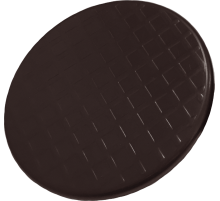 Держатель проводника круглого 8-10 мм для плоской кровли, пластик с бетоном91053Ezetek