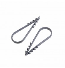 Дюбель-хомут нейлоновый PROconnect 19-25 мм, серый, упаковка 100 шт.  07-4503-3  PROconnect