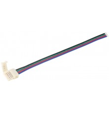 Коннектор 3шт RGB 10мм (15см-разъем)  LSCON10-RGB-213-03  IEK