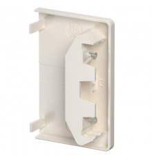 Торцевая заглушка кабельного канала Rapid 80 70x110 мм (ПВХ,кремовый) (GK-E70110CW)  6274371  OBO Bettermann