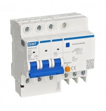 Диф. автомат NXBLE-63 3P+N C40 30мА тип AC 6кА (R)  982116  CHINT