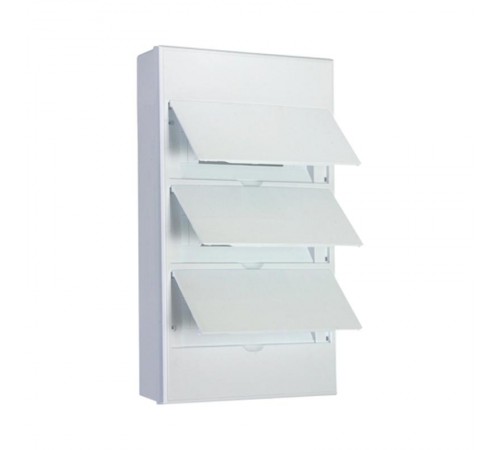 Бокс пластиковый ЩРН-П-36 IP41 белый (белая дверца)  KR-11-0337  Kranz