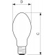 Лампа дуговая ртутно-вольфрамовая ДРВ ML 160W E27 225-235V SG 1SL/24  928095056891  PHILIPS