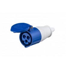 Розетка переносная 213 2Р+РЕ 16А 220В IP44 РП-102   26010DEK  DEKraft