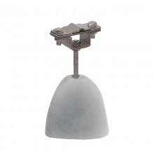 Держатель полоса/пруток для плоской кровли, оцинк. с бетоном71965Ezetek