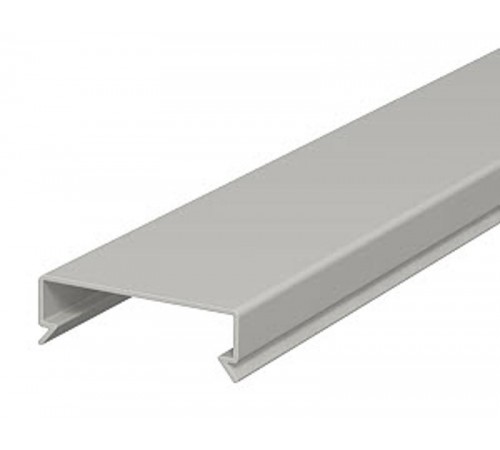 Крышка кабельного канала LK4 40 мм (ПВХ,серый) (LK4 D 40)  6178484  OBO Bettermann