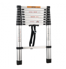 Лестница телескопическая 2,6 м, SHTOK  376551  КЭАЗ