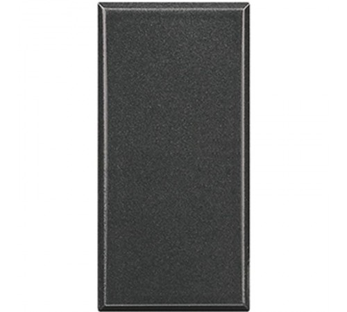 Axolute Заглушка 1 модуль, цвет антрацит  HS4950  Legrand