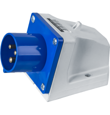 Вилка 14 318 NCA-SR513-16-220 стационарная 16А 2P+PE IP44 14318 Navigator