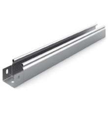 Металлический лоток неперфорированный 50х50х3000, толщ. 0,7 мм, гор. цинк, 313557  ЛНМЗТ-50х50х3000-0,7-ГЦ   Ostec