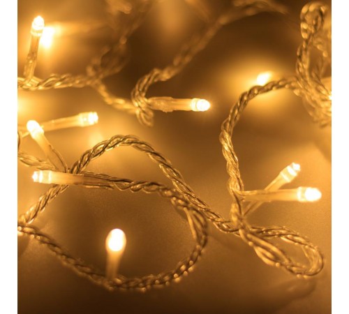 Светодиодная гирлянда ARD-STRING-HOME-5000-CLEAR-50LED-STD WARM (230V, 3.5W)  025749  Arlight