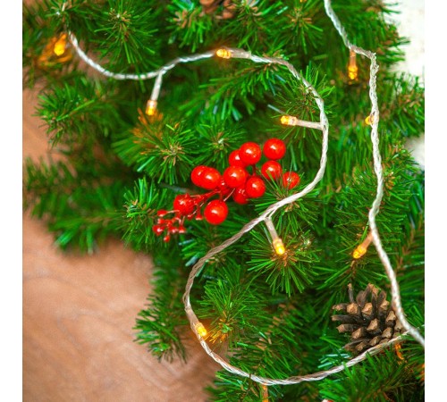 Светодиодная гирлянда ARD-STRING-HOME-5000-CLEAR-50LED-STD WARM (230V, 3.5W)  025749  Arlight