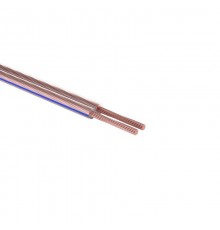 Кабель акустический 2х2,50 мм прозрачный SILICON (м. бухта 5 м)  01-6308-05  REXANT