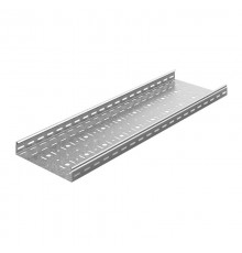 Лоток перфорированный 100х50х3000, толщ. 1,2 мм, Сендзимир цинк  УЛП-100х50х3000-1,2-СЦ  Ostec