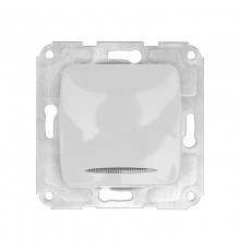 DEA Выключатель 1кл (инд) с/у 10А мех. Бел  KR-78-0201  Kranz