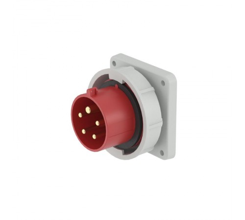 Вилка панельная прямая IP67 32А 3P+E+N 400В  DIS2483297  DKC