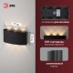Декоративная подсветка светодиодная WL12 BK 6*1Вт IP 54 черный  Б0034611  ЭРА