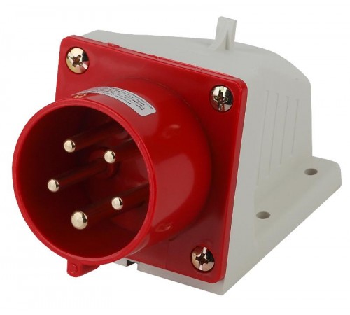 Вилка стационарная 515 3Р+РЕ+N 16А 380В IP44  Б0032857  ЭРА